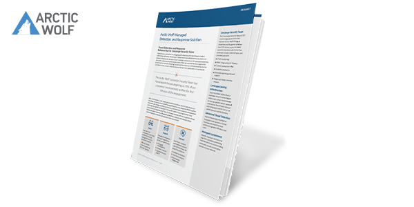 Arctic Wolf Managed Detection and Response
