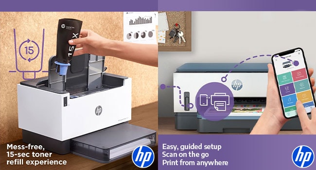 HP Tank printers deliver intuitive features