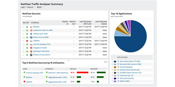 Netflow Traffic Analyzer