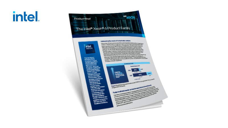 Intel Xeon 6 Product Brief