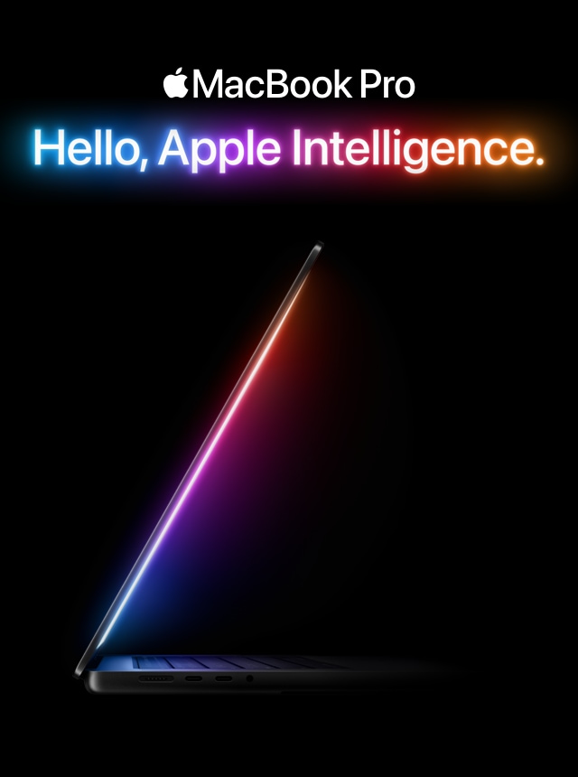 Apple MacBook Pro - Hello Apple Intelligence