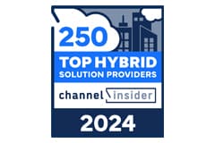 Channel Insider Hybrid Solution Provider 250 – 2024