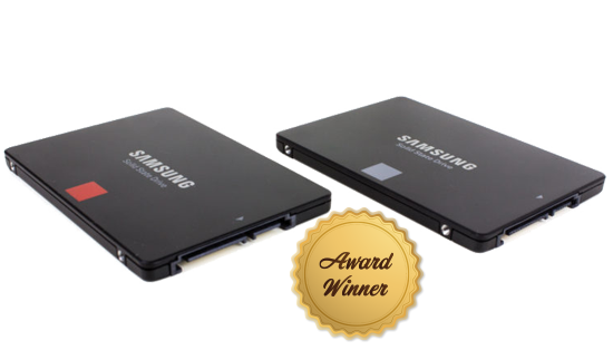 Award-Winning SSDs from Samsung