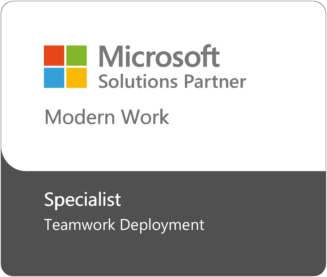 Microsoft Solutions Partner Modern Work Specialist Teamwork Deployment