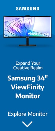 Samsung 34" ViewFinity Monitor