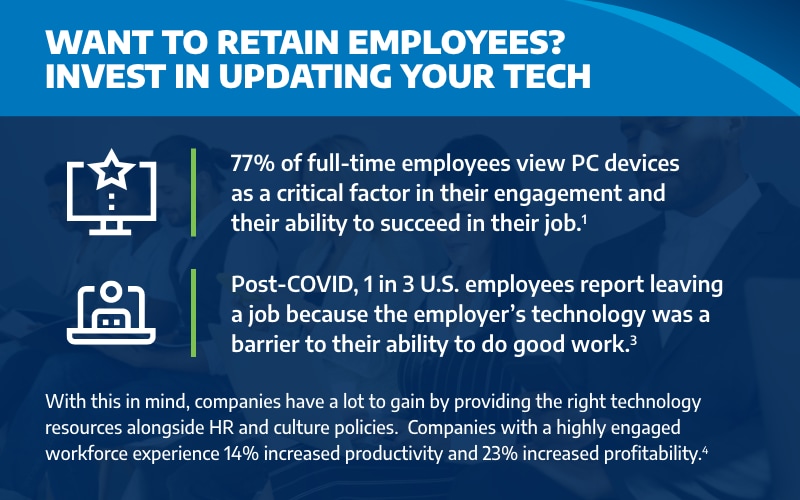 Want to Retain Employees? Invest in Updating Your Tech Tools.