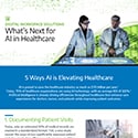 AI in Healthcare Infographic