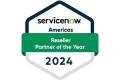 ServiceNow Americas Reseller Partner of the Year Award 2024