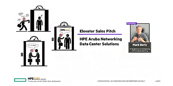 Data Center Networking Elevator Sales Pitch Video