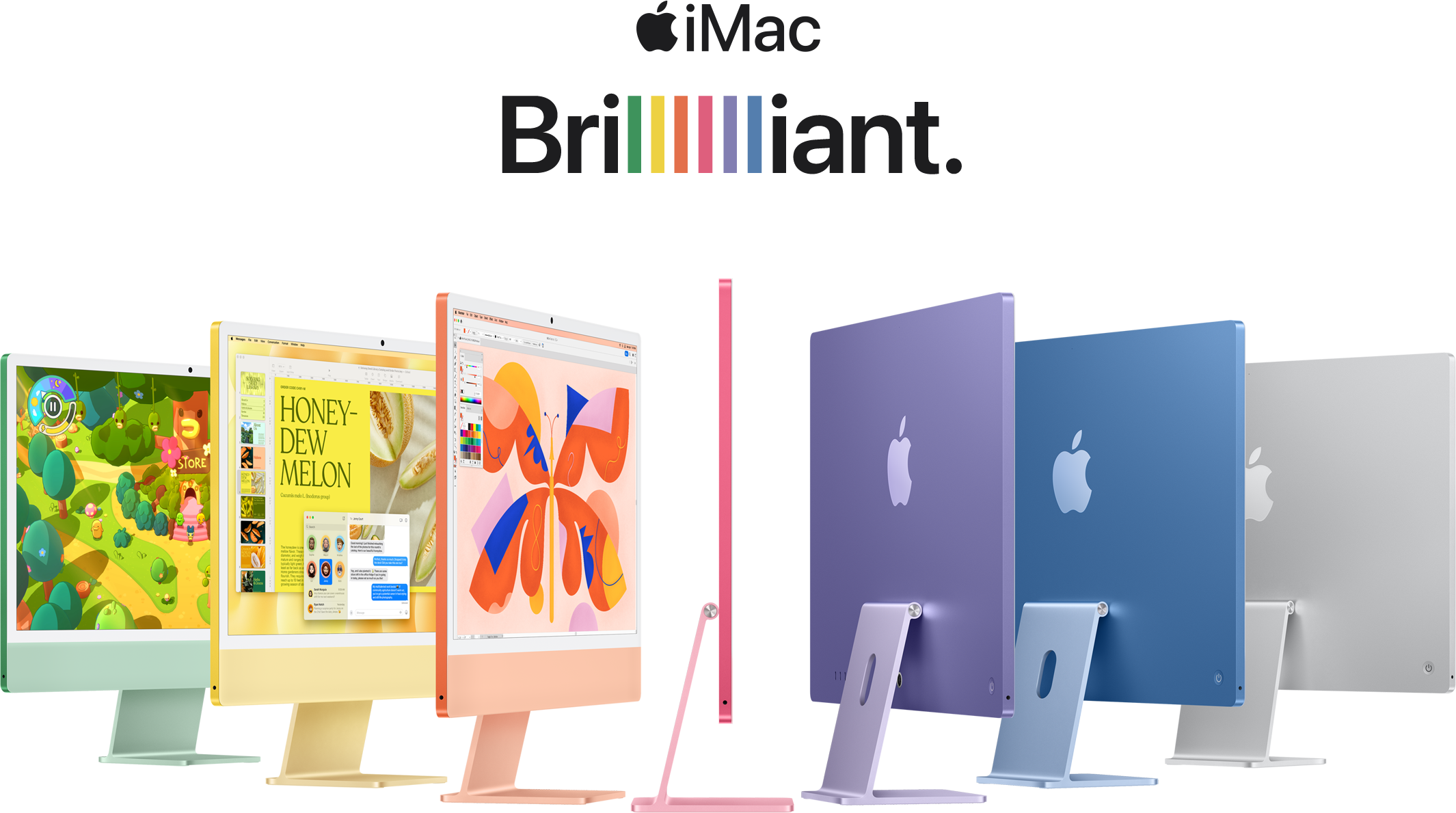 Apple iMac Brilllllliant.