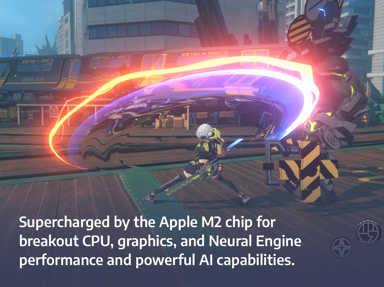 Supercharged by the Apple M2 chip