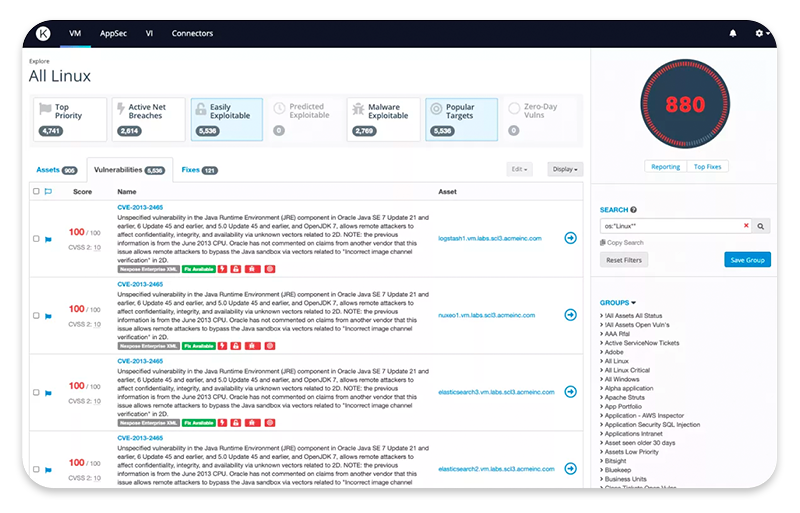 Cisco Kenna.VM: Real-world Risk Prioritization