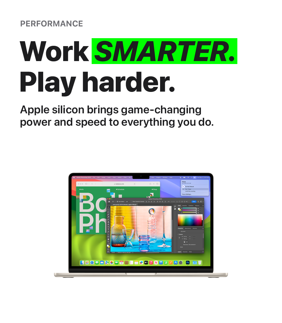 Work Smarter. Play harder